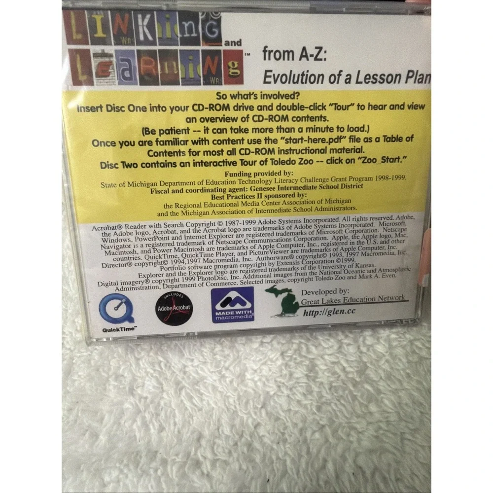Linking Learning A-Z Best Practices PC CD ROM Technology Integration II VTG NIP